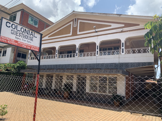 Colonial guesthouse, Entebbe